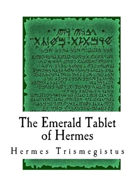 smaragdine table of hermes|emerald tablet of Hermes syria.